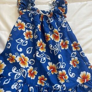 Floral Blue Sundress